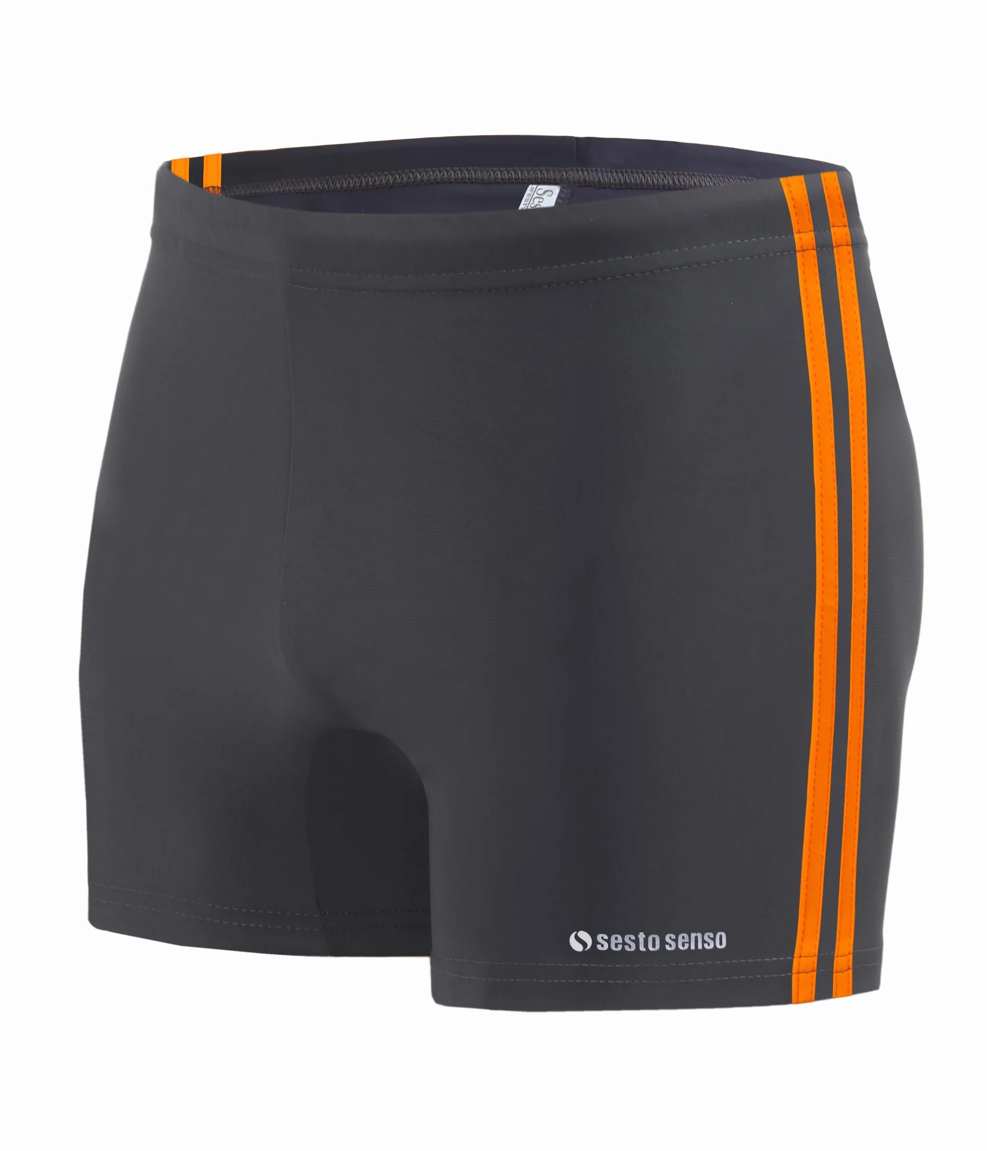 sesto senso Męskie kąpielówki sportowe, przylegające do ciała i wodoszczelne, do pływania – rozmiary M–4XL