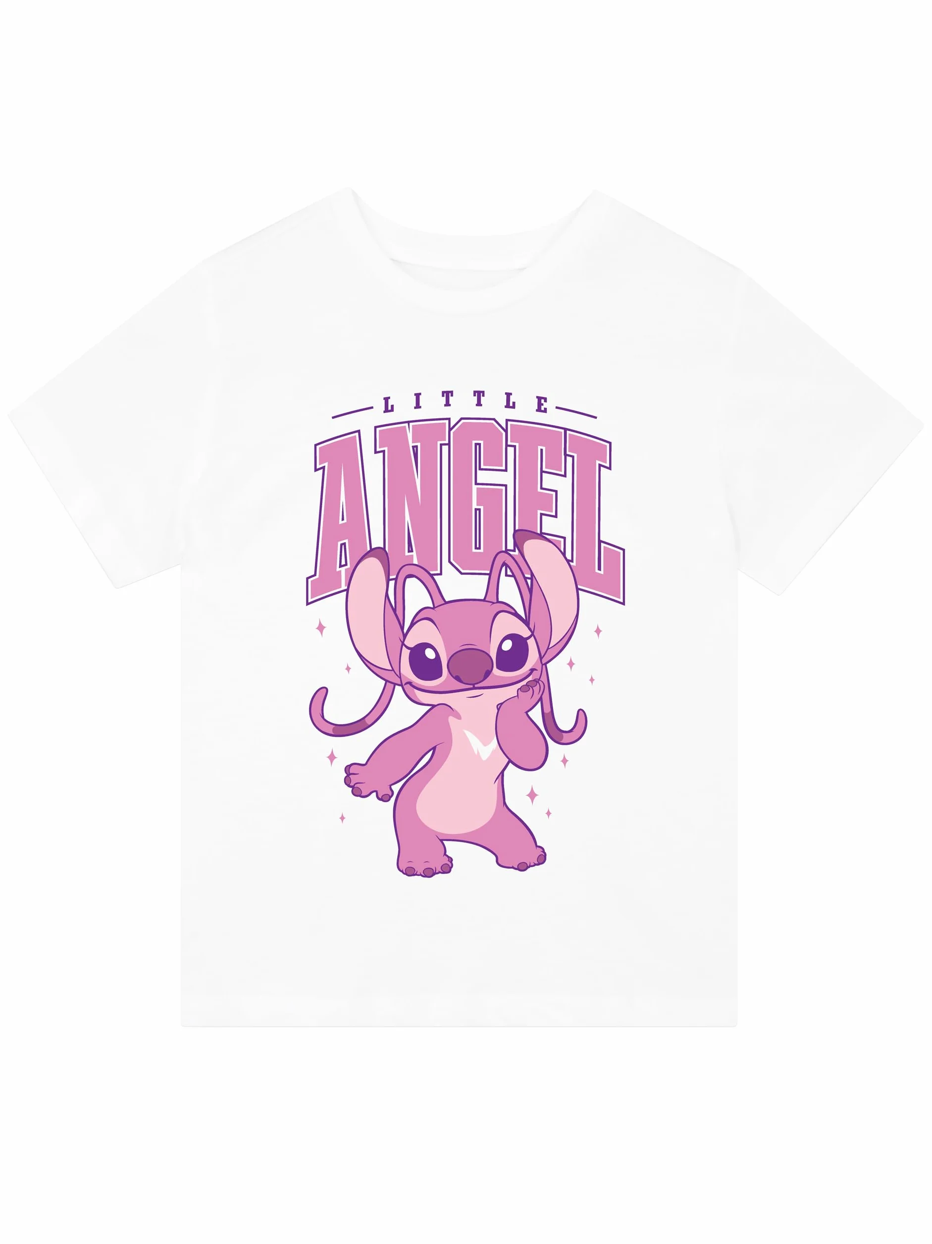 Disney Lilo i Stitch T-shirt | Letnie Ubrania Stitch Dla Dziewcząt | Bawełniane T-shirty Dla Dziewcząt
