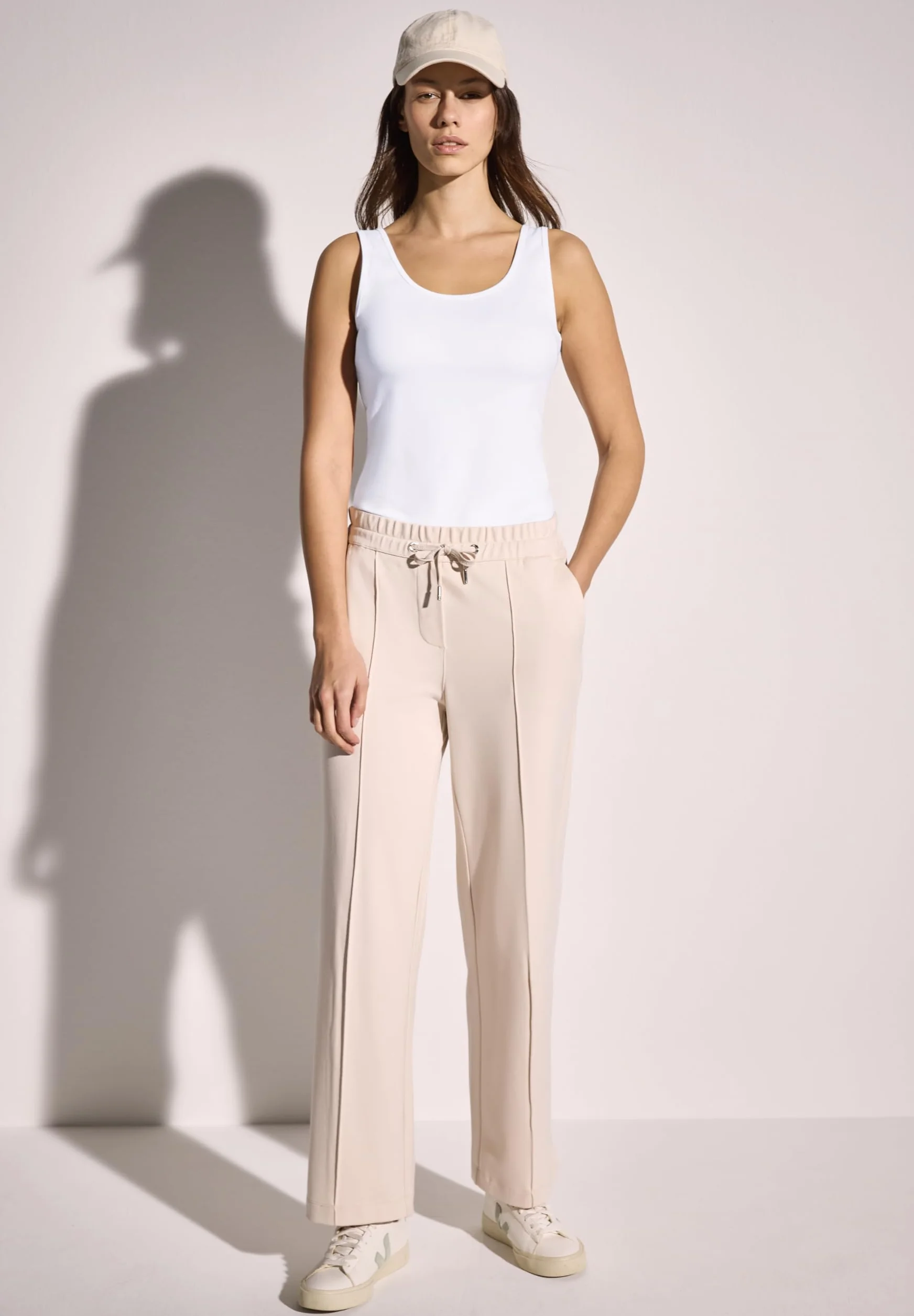 CECIL Basic Top, biały, XXL
