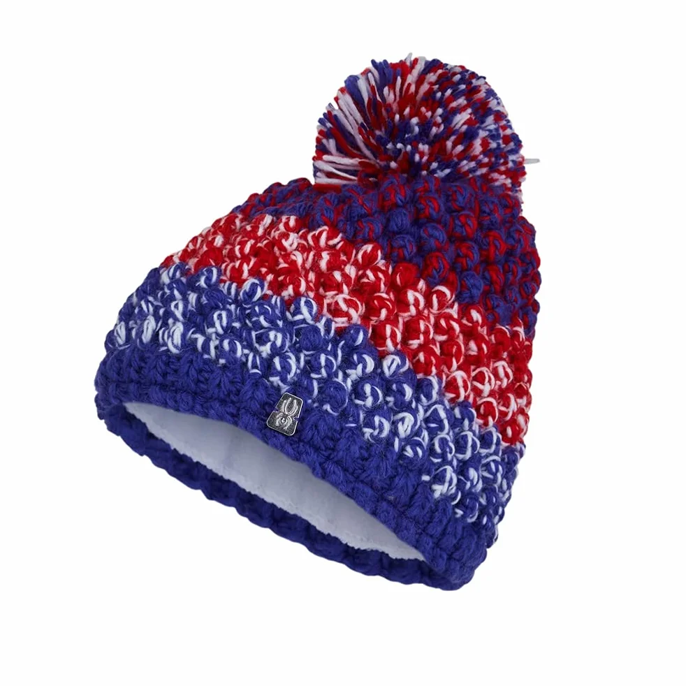 Spyder Brrr Berry Beanie dziewczęca ciemnoniebieska