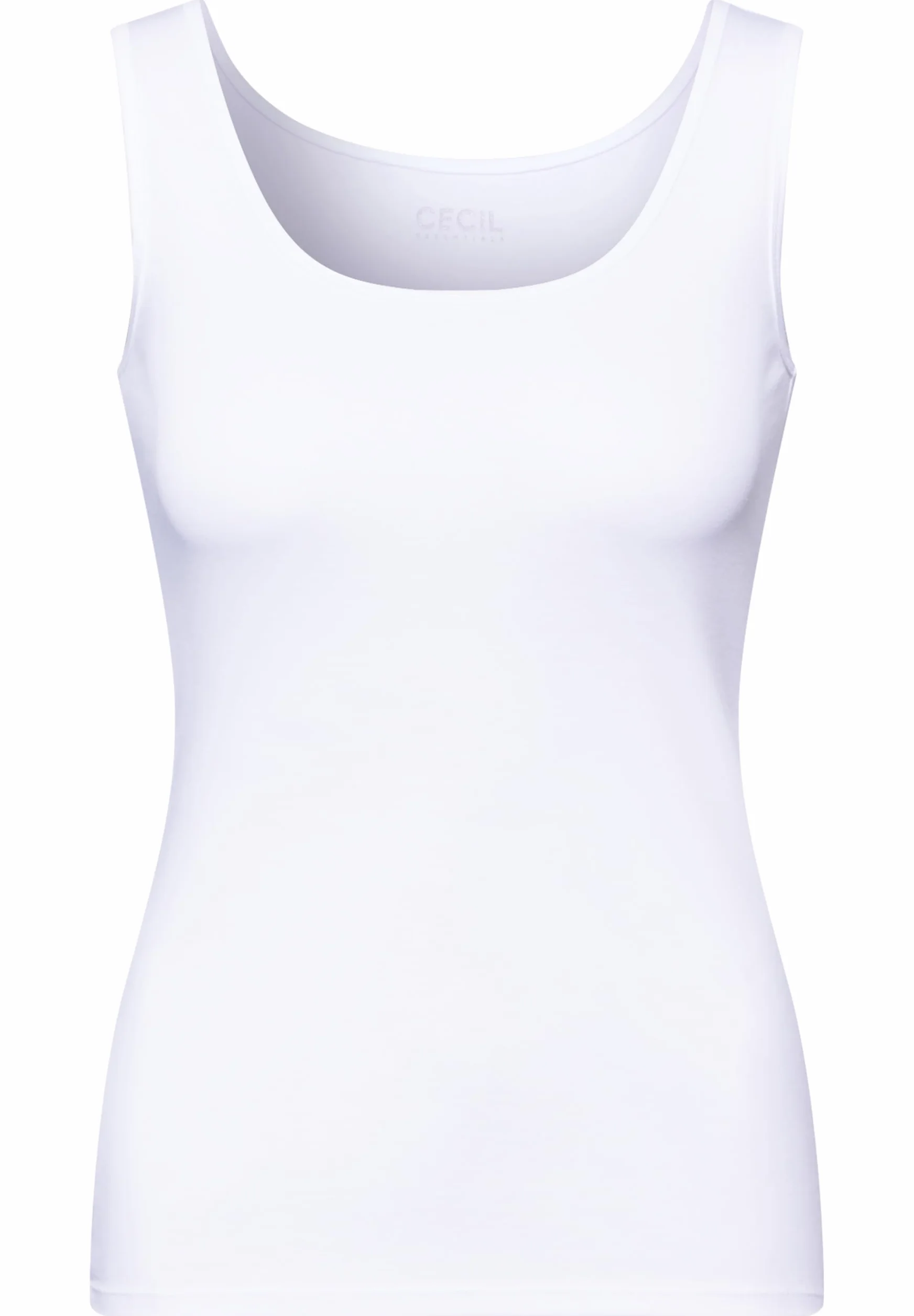 CECIL Basic Top, biały, XXL