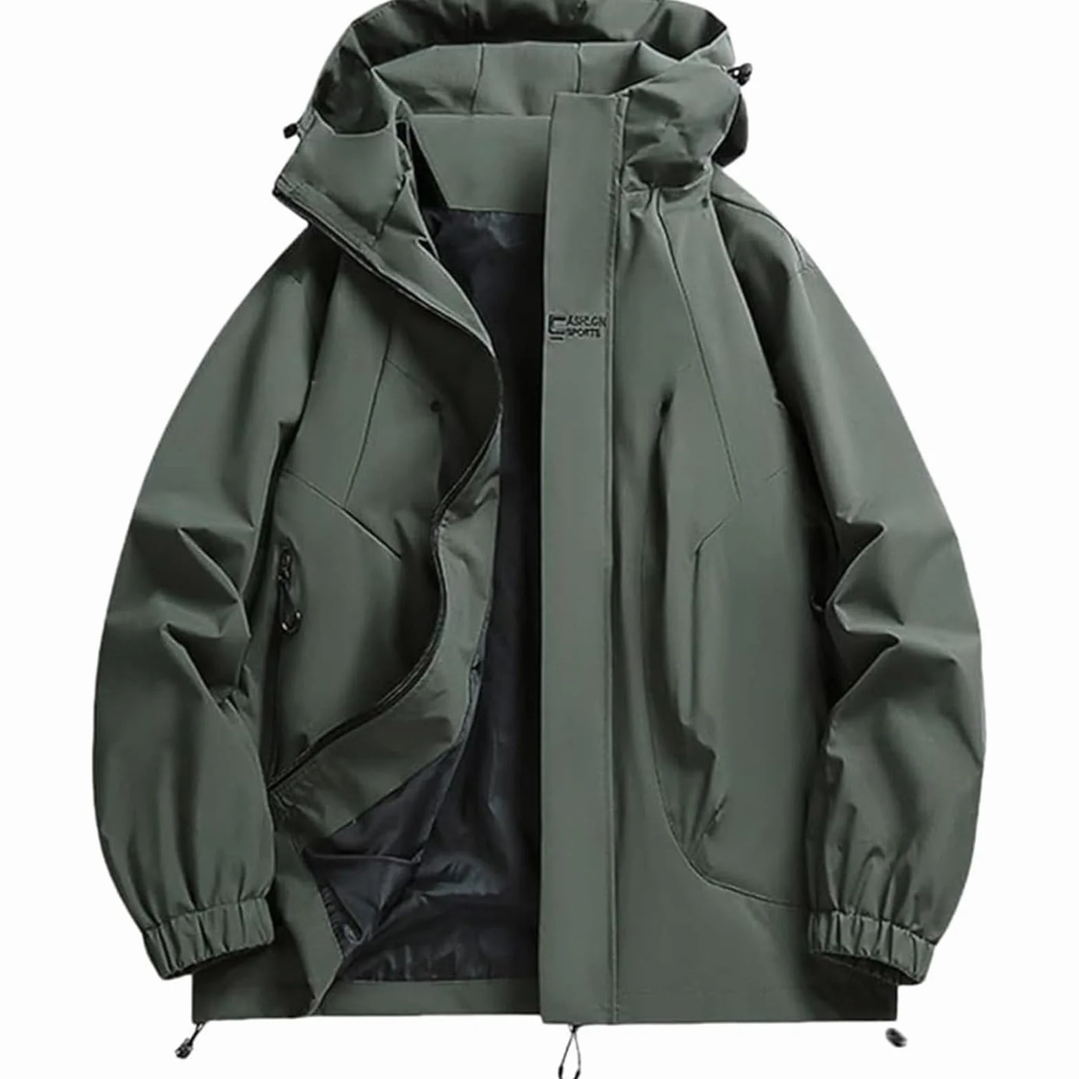 Wodoodporne kurtki damskie z kapturem lekkie płaszcze przeciwdeszczowe damska jesienna kurtka wiatrówka funkcjonalny plus size płaszcz przeciwdeszczowy z kapturem outdoorowa kurtka sportowa spacery