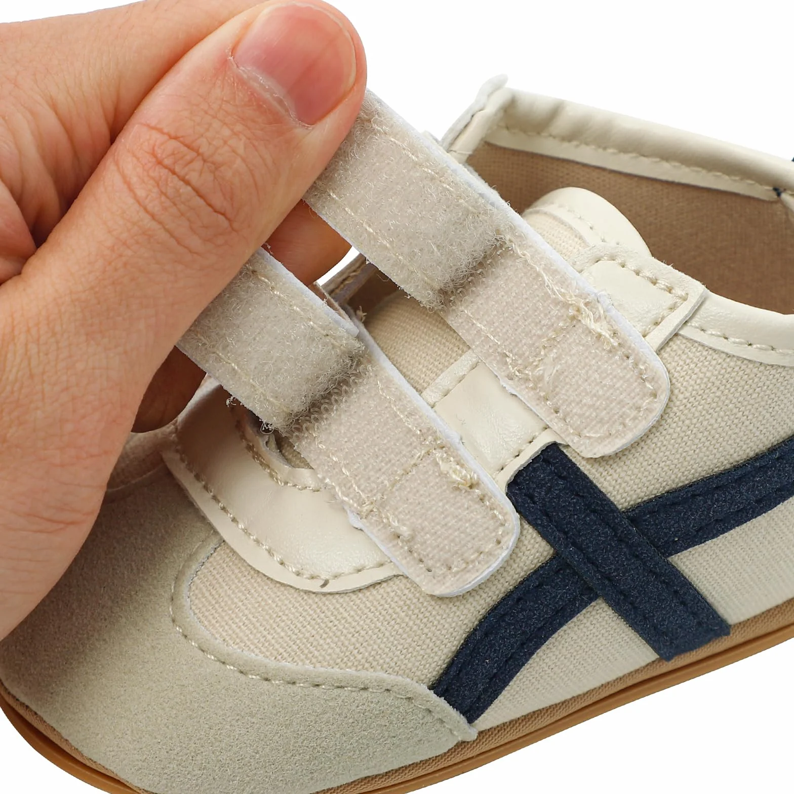 MASOCIO Chłopięce buty dziewczęce pierwsze kroki miękkie antypoślizgowe buty niskie trampki dla dzieci 3-18 miesięcy