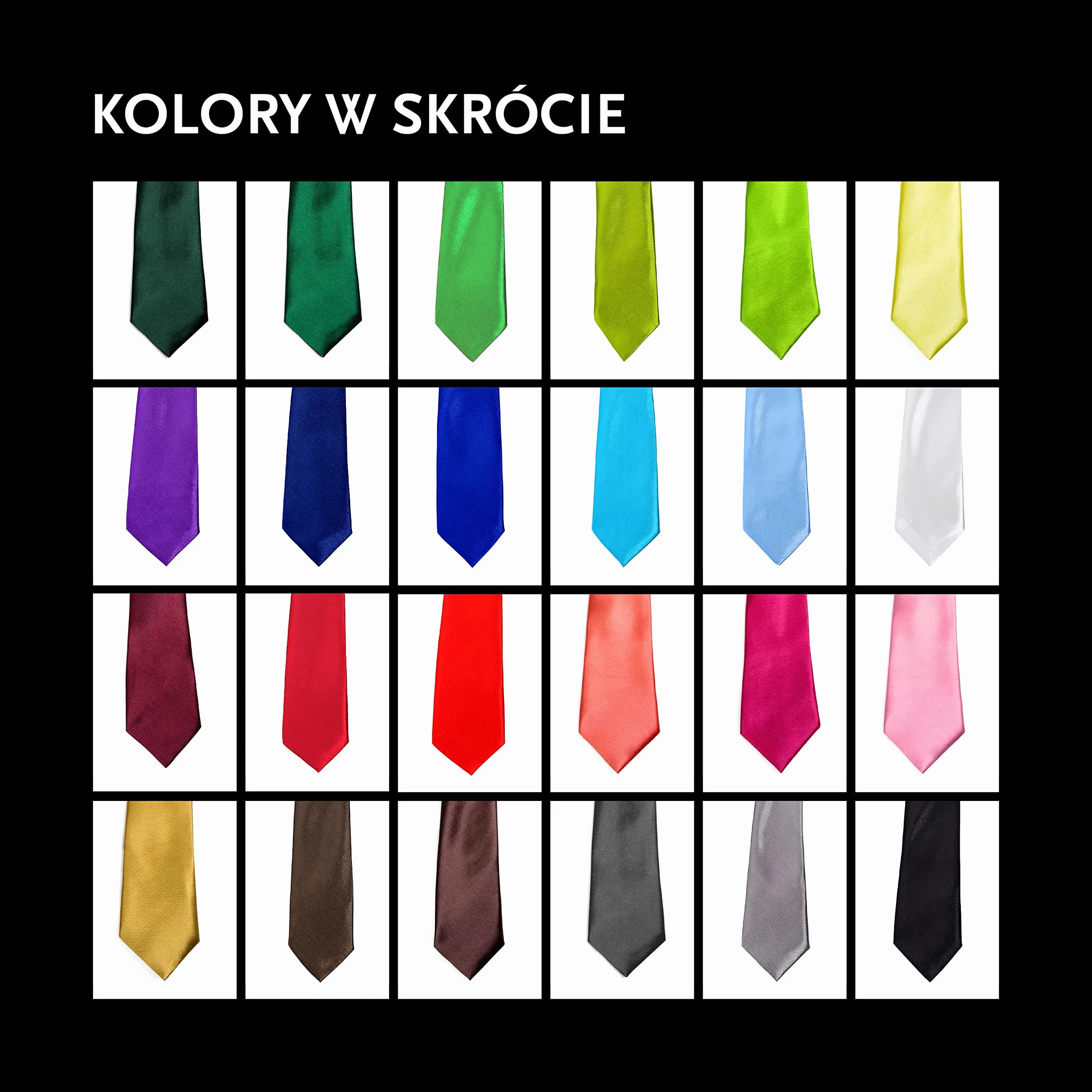 DonDon krawat chłopięcy z jedwabiu, błyszczący i wstępnie zawiązany - szerokość 7,0 cm - z gumką