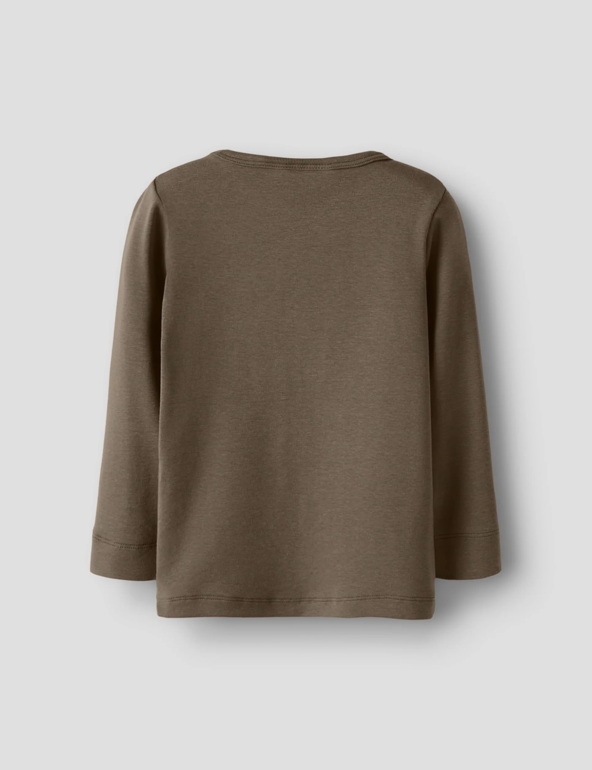 Nmngayo Ls Slim Top Lil Noos, shitake, 122-128