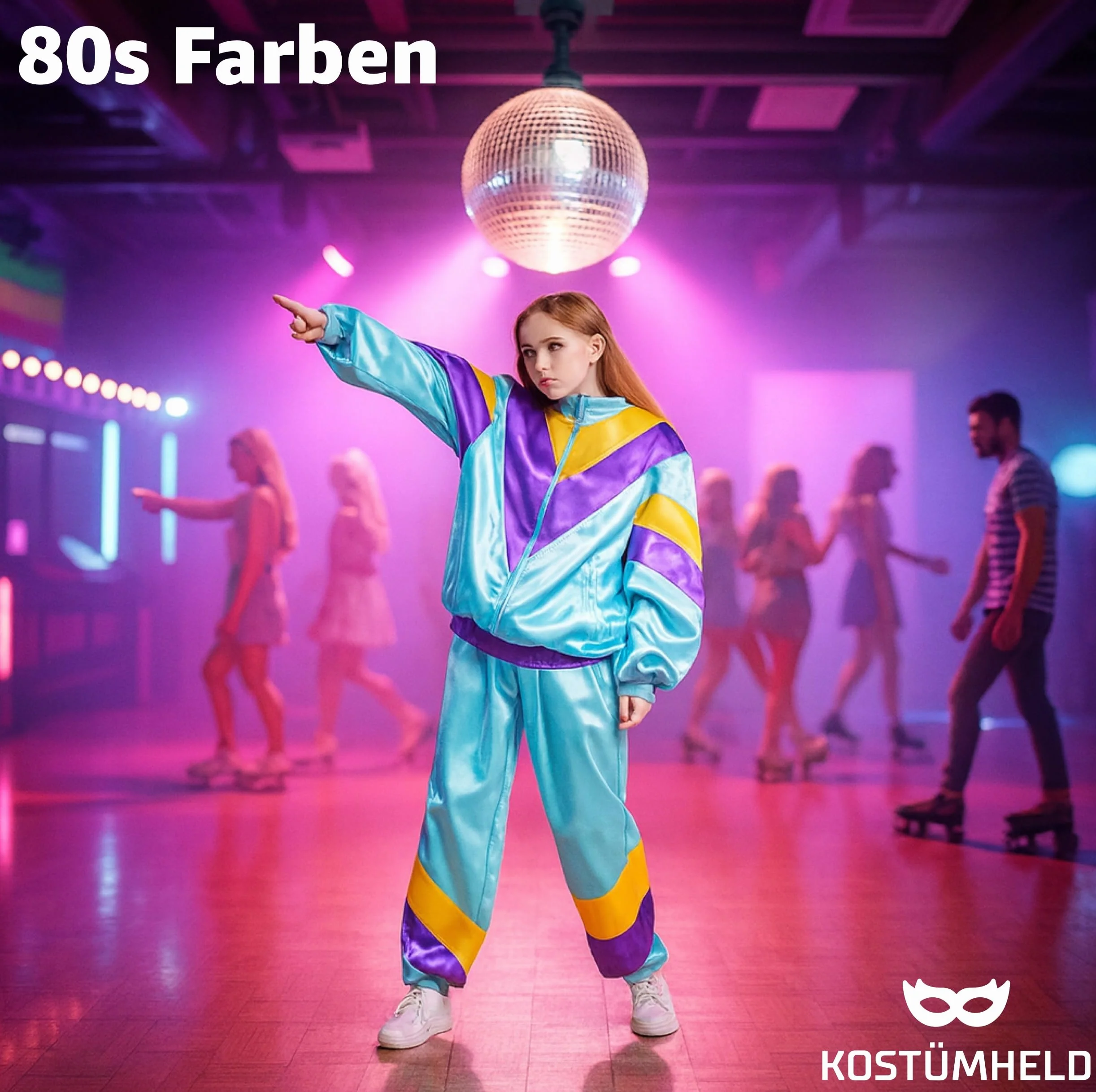 Strój retro w stylu lat 80. XX wieku, strój kąpielowy, dres treningowy, kombinezon dla mężczyzn i kobiet, na karnawał i karnawał, strój do biegania