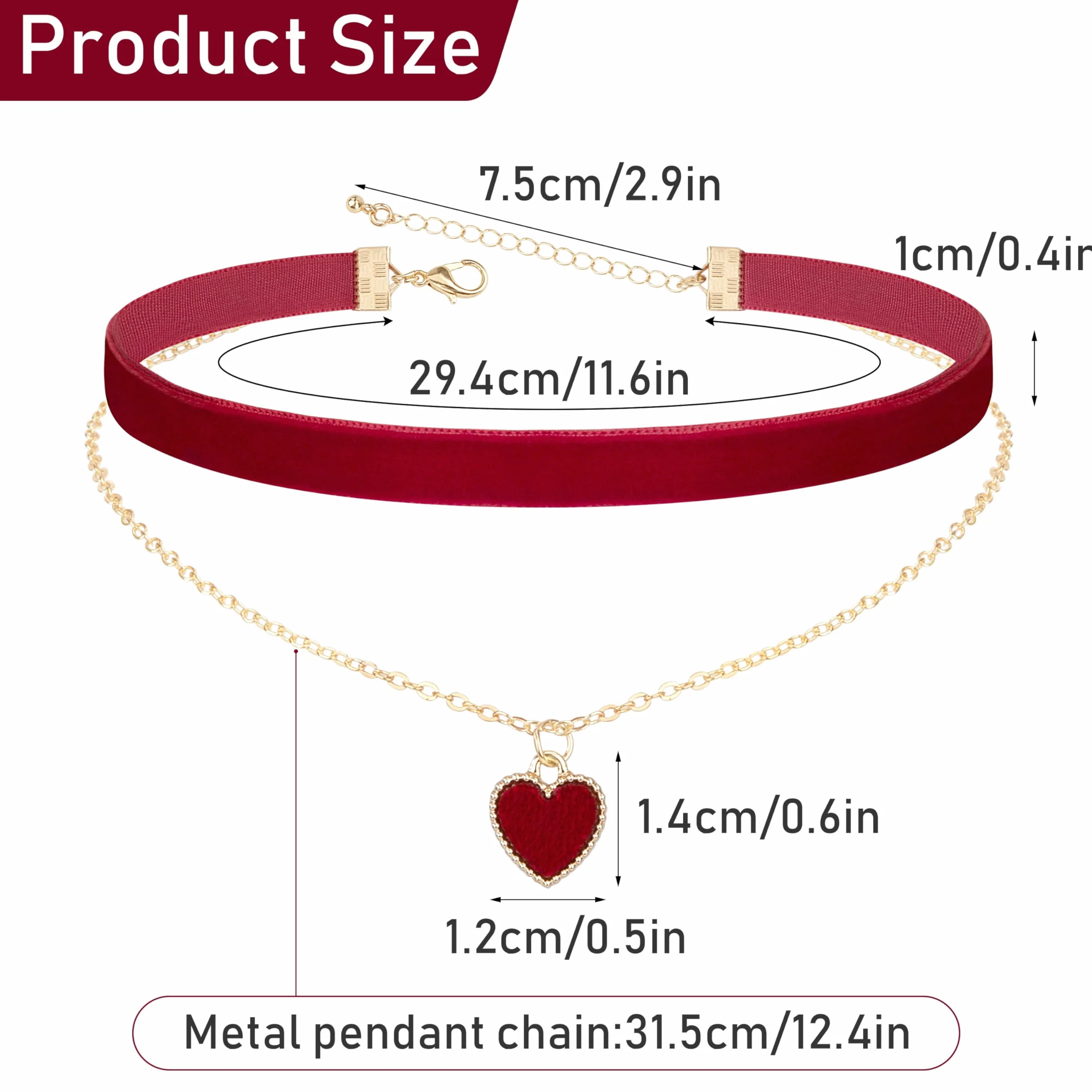 Choker, regulowana obroża damska, biżuteria dla dziewcząt, gotycki naszyjnik choker