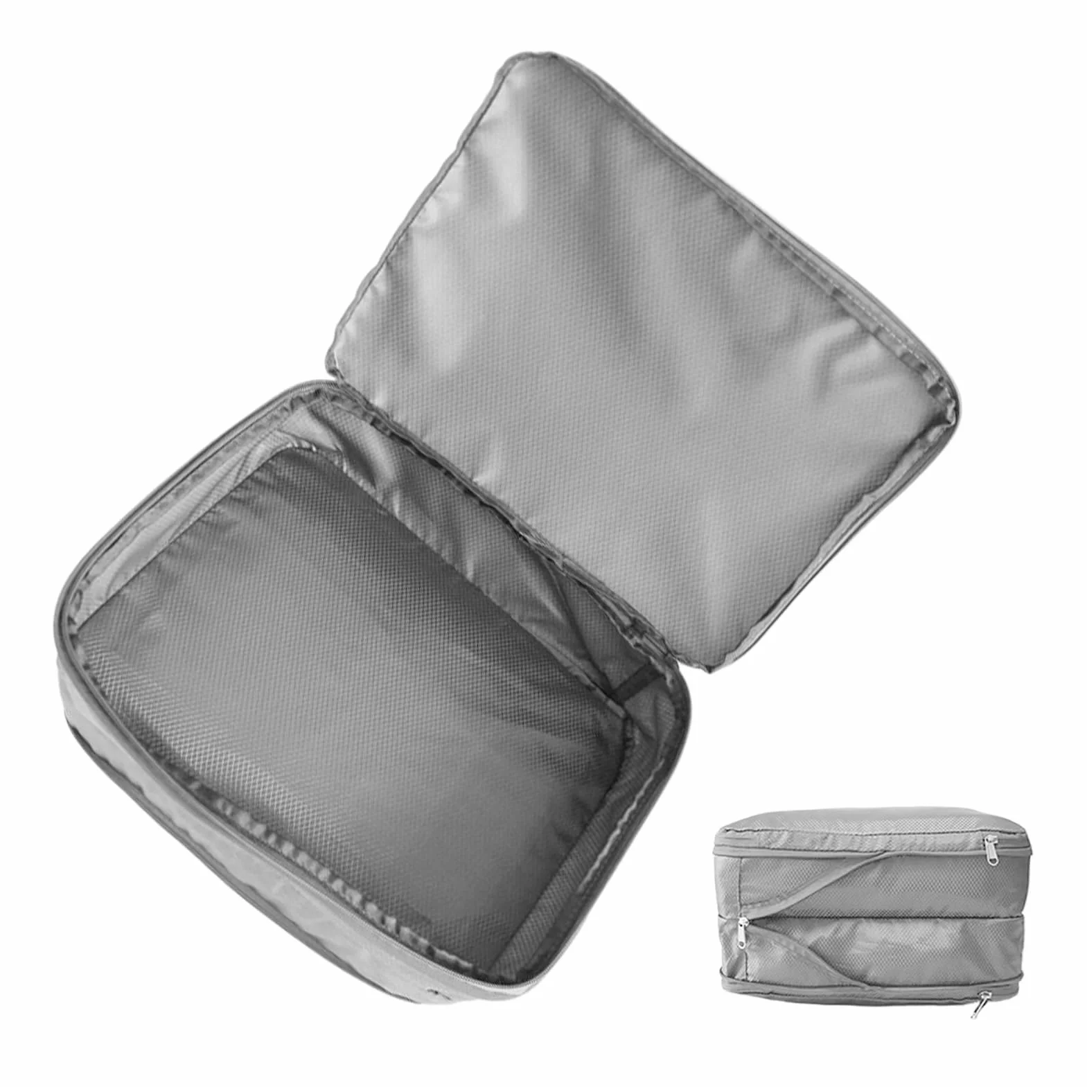 Torby kompresyjne – 40 x 30 x 1,63 x 0,79 cm, wodoszczelna odzież do samolotu, rejsu, z funkcją oszczędzania miejsca, ściereczka do pakowania bagażu wakacyjnego, wytrzymałe PCW, łatwe użytkowanie