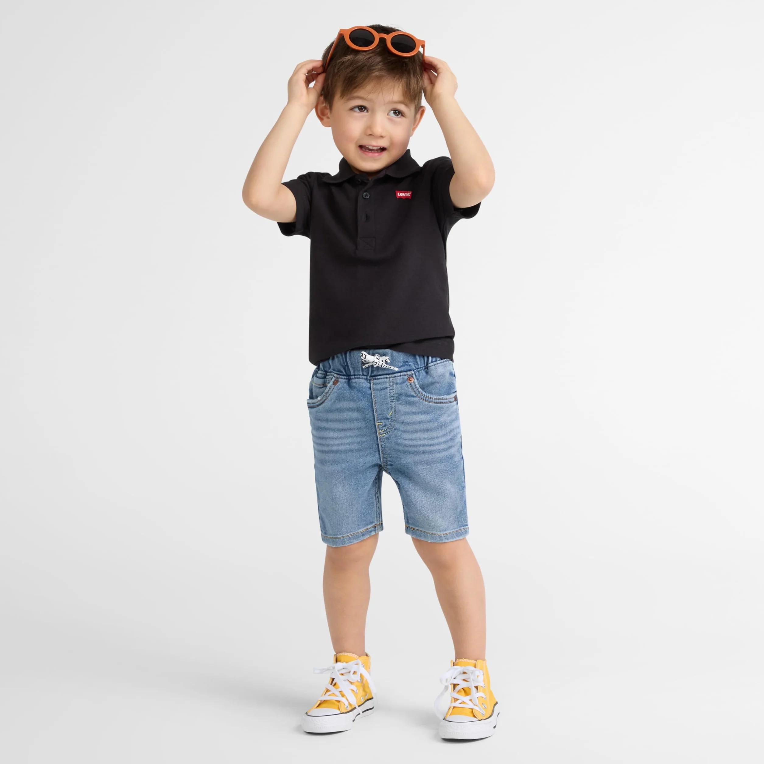 Levi's Wb-woven Bottoms - Spodenki dzieci i młodzież