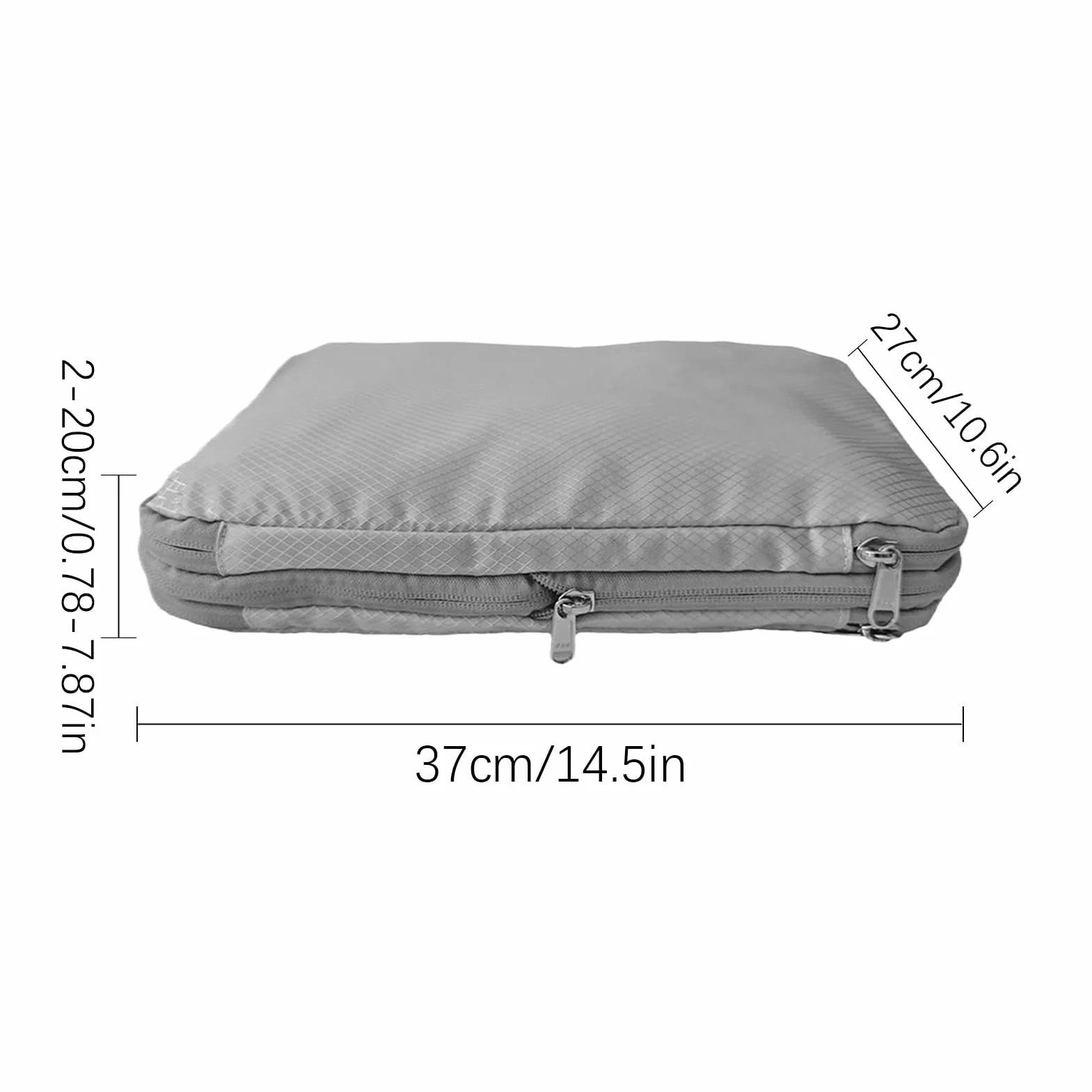 Torby kompresyjne – 40 x 30 x 1,63 x 0,79 cm, wodoszczelna odzież do samolotu, rejsu, z funkcją oszczędzania miejsca, ściereczka do pakowania bagażu wakacyjnego, wytrzymałe PCW, łatwe użytkowanie