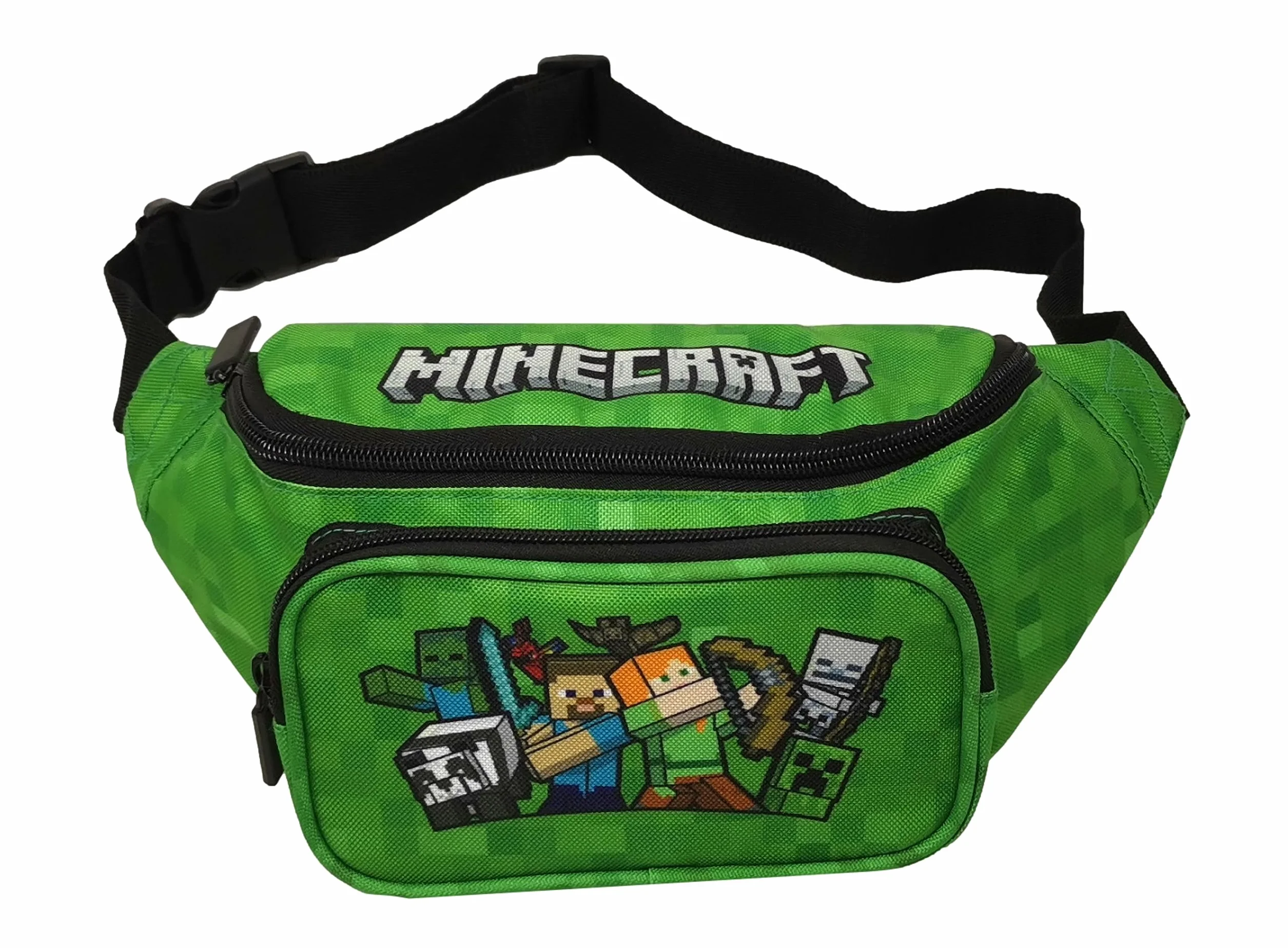Theonoi Torebka Minecraft dla Dzieci, Torba na Pas, Torba na Ramię, Torba na Biodra, Torba na Telefon Komórkowy, Torba Podróżna, Torba dla Dzieci, Pas ze Schowkiem na Pieniądze do Szkoły, Sportu