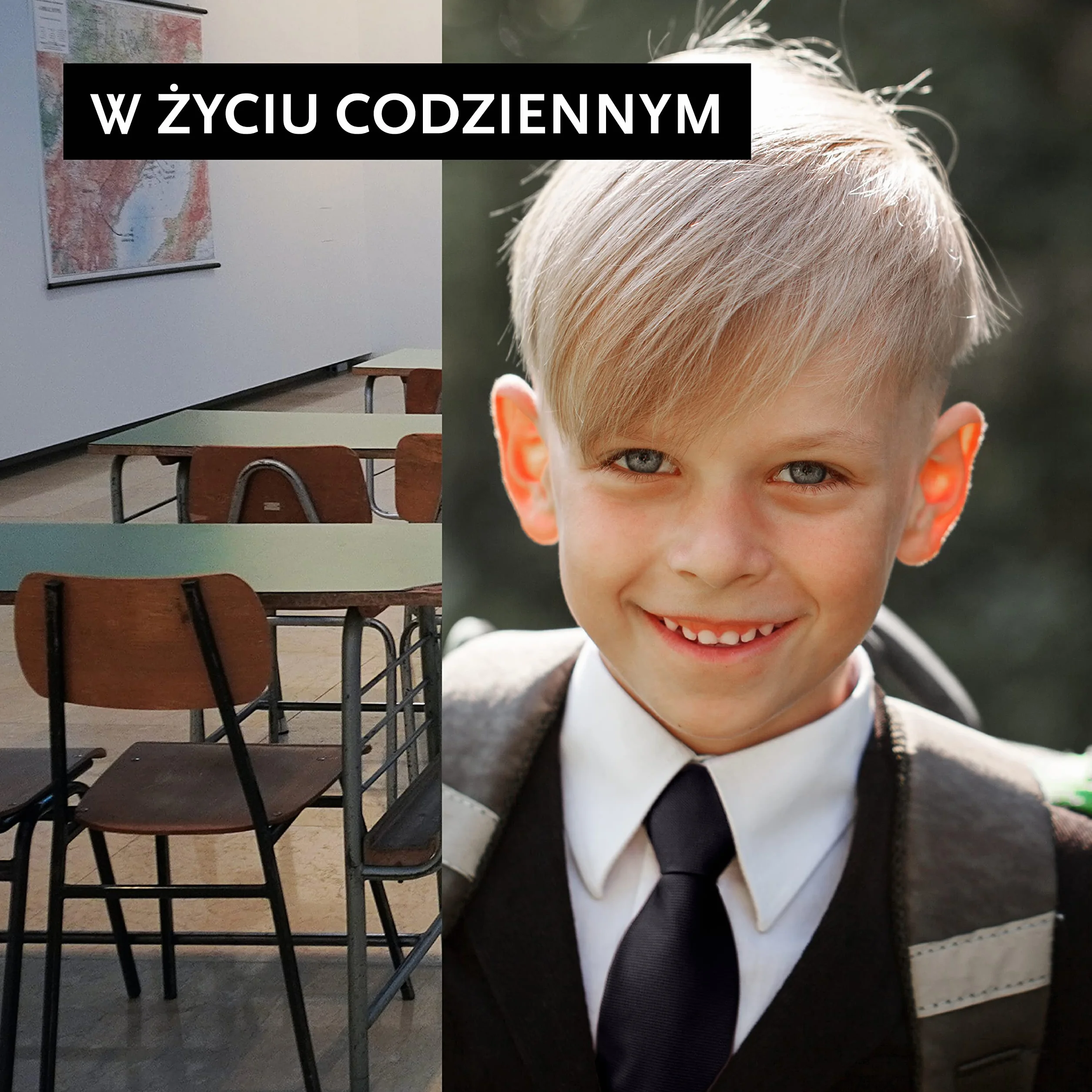 DonDon krawat chłopięcy z jedwabiu, błyszczący i wstępnie zawiązany - szerokość 7,0 cm - z gumką