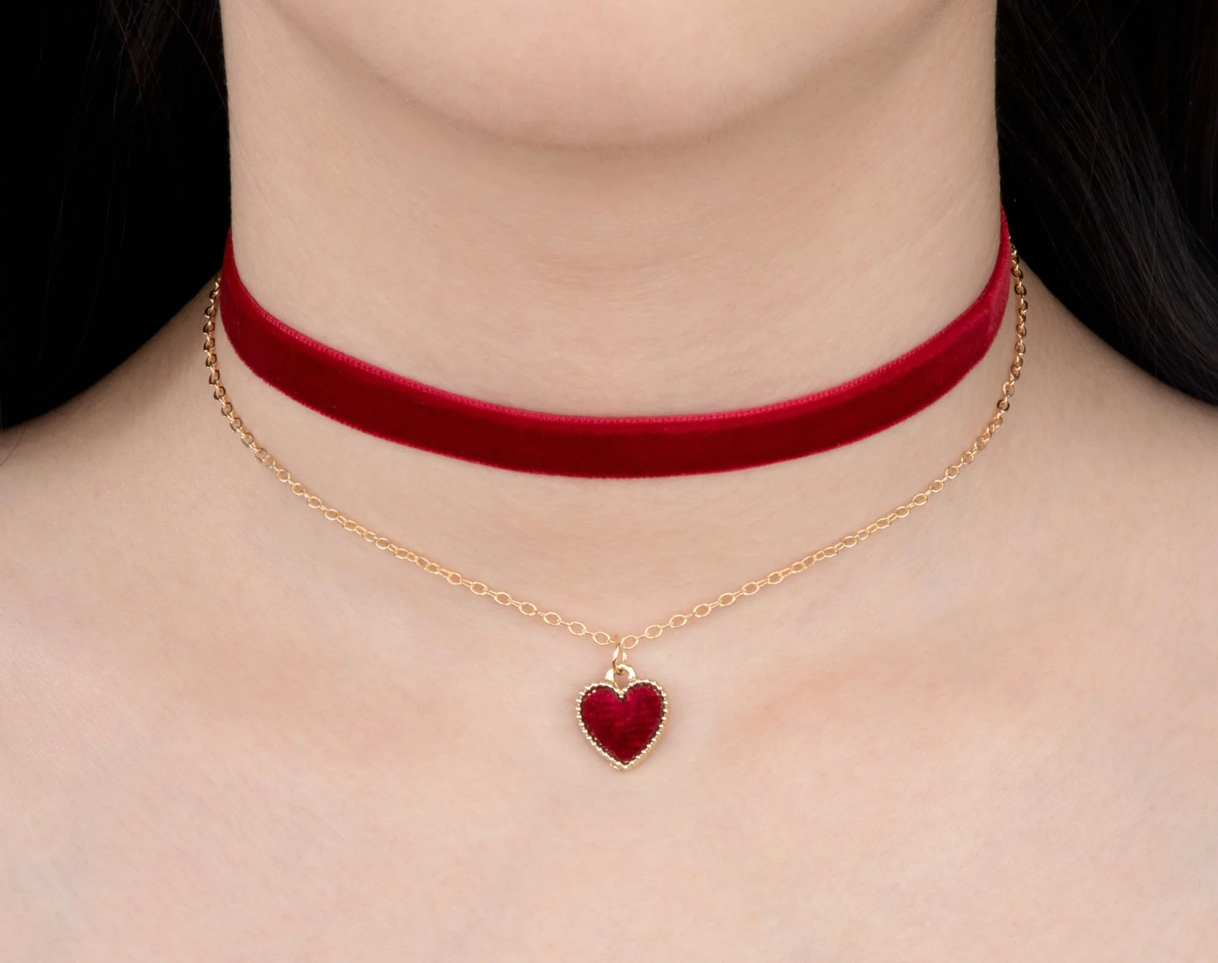 Choker, regulowana obroża damska, biżuteria dla dziewcząt, gotycki naszyjnik choker