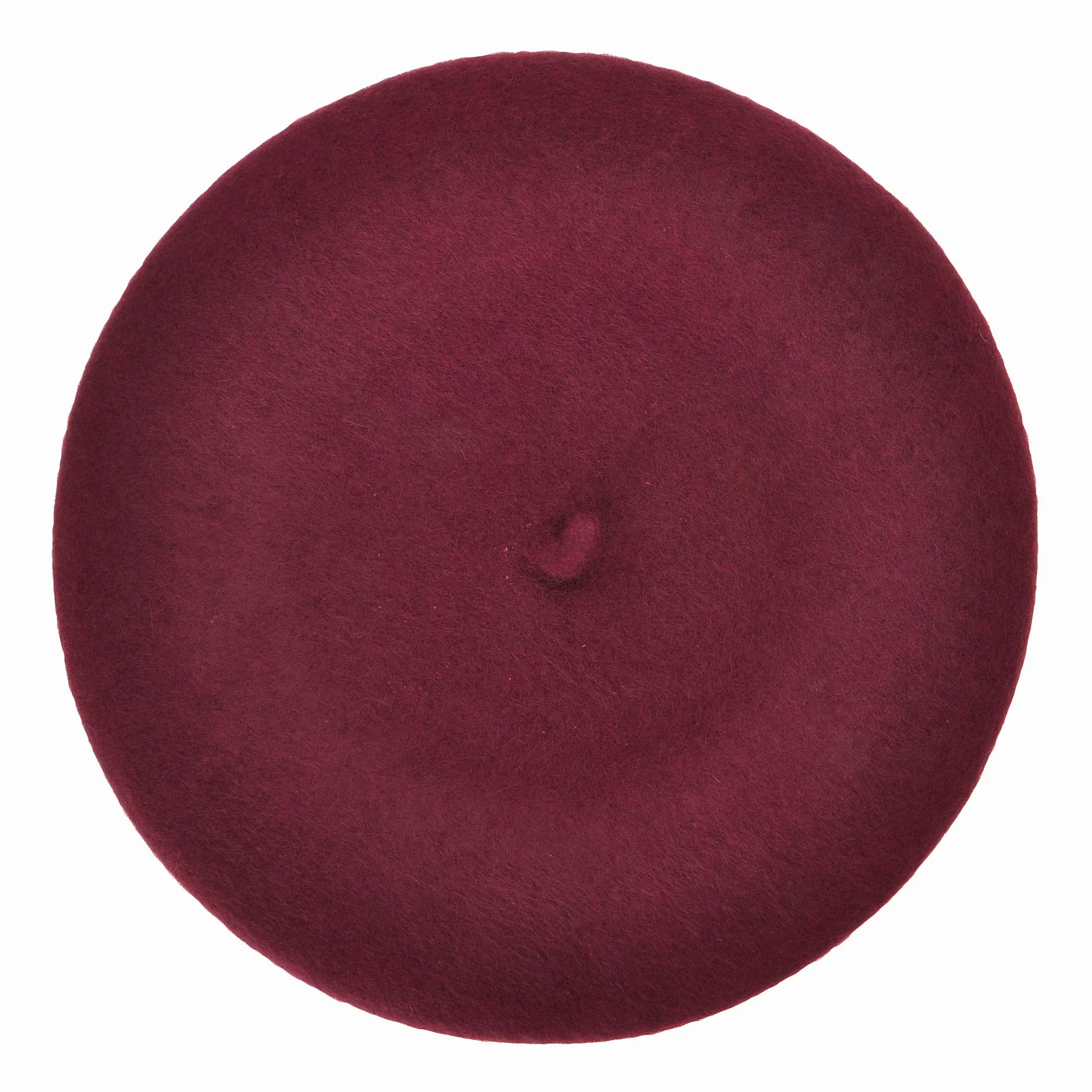 ZLYC Damski klasyczny beret w stylu francuskiego artysty, czerwony burgund, jeden rozmiar